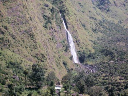 Birthe fall near village Bhurting, Munsiyari block, Pithorogarh