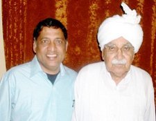 Author with Pratap Singh