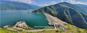 tehri dam lake site