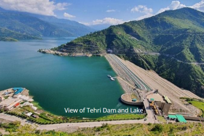 tehri dam lake site