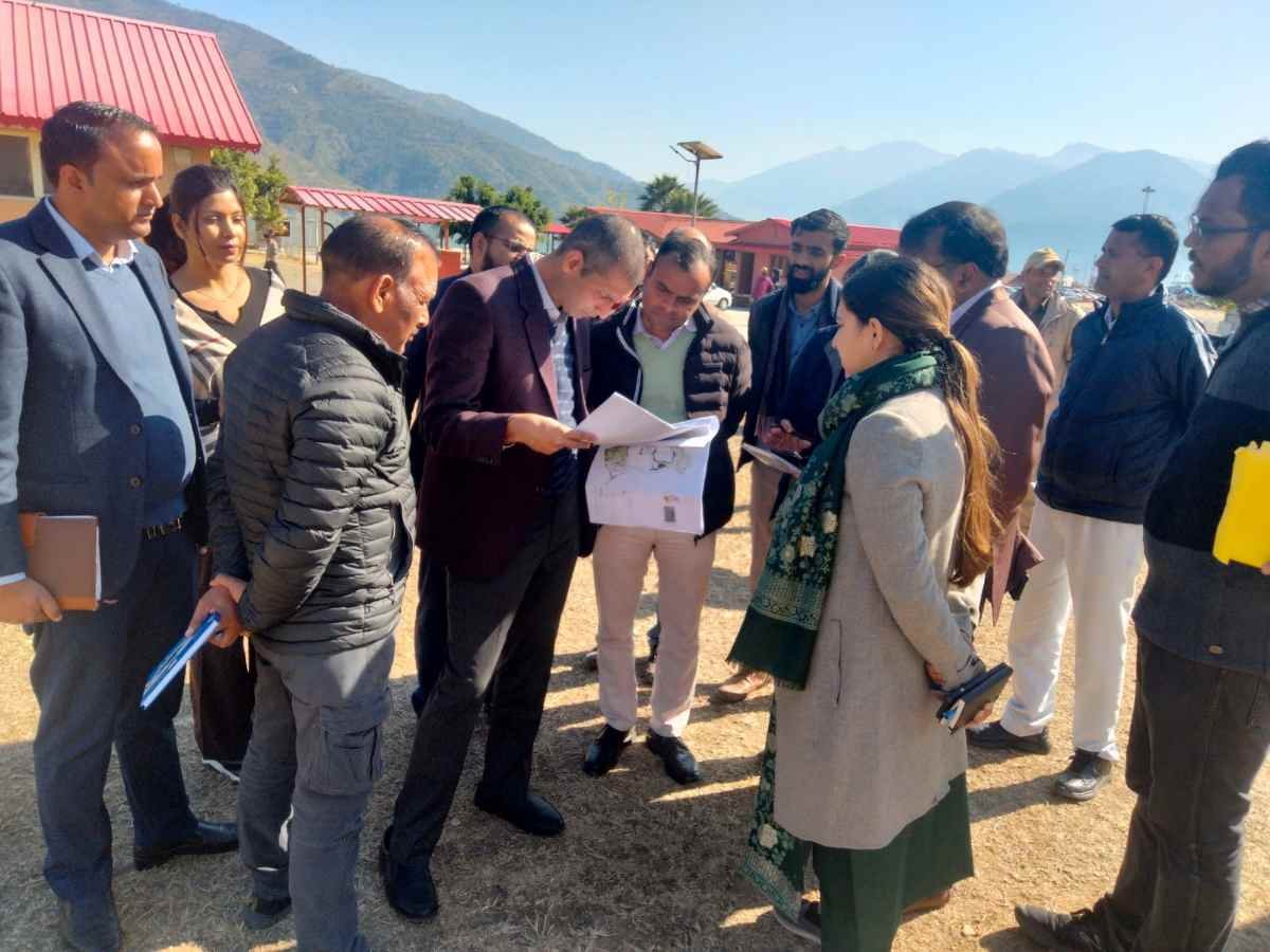 Officials Inspect Tehri to Boost Tourism Activities