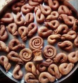 ghughuts, sweetmeats made from wheat flour and jaggery ghughutiya