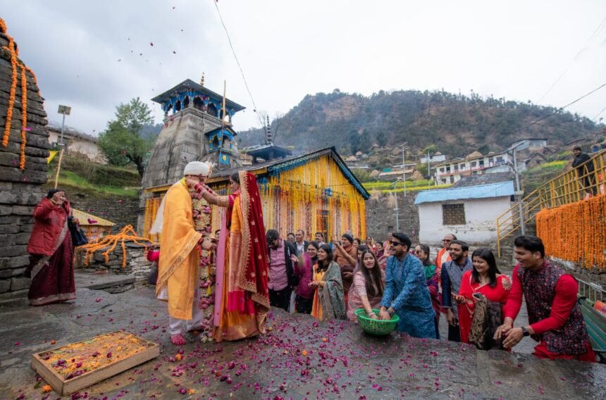 Global Couples Flock to Triyuginarayan for Divine Weddings—Over 500 Tied the Knot This Year!